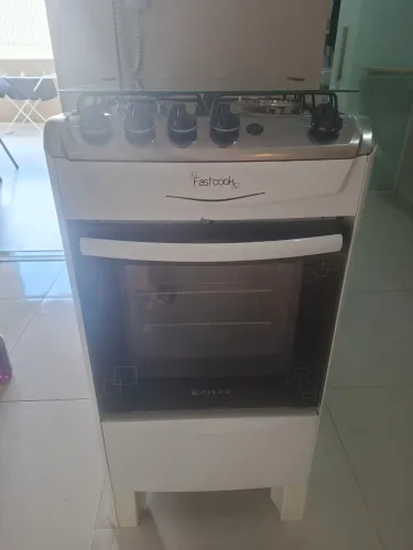 Fogão Atlas fastcook 4 Bocas Inox