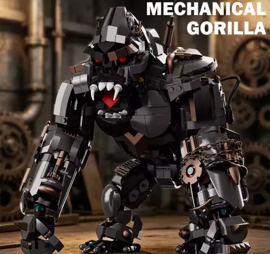 Blocos de monstar Robot Gorilla 1414 pcs
