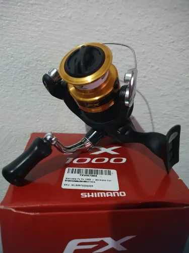 (Novo) Molinete Shimano FX 1000 - Manivela esquerda/direita