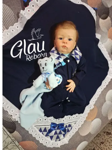 Bebê Reborn Realista kit Oscar