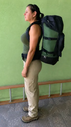 Mochila Trilhas & Rumos 60 litros antiga ano 1999 Raridade Excelente Estado