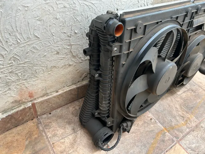 Radiador + intercooler + ventiladores passat b6 2008 turbo