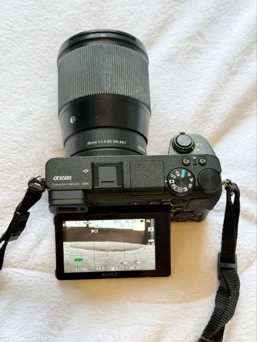 SONY A6500 + SIGMA 16MM F/1.4 | KIT PARA FOTO E VÍDEO
