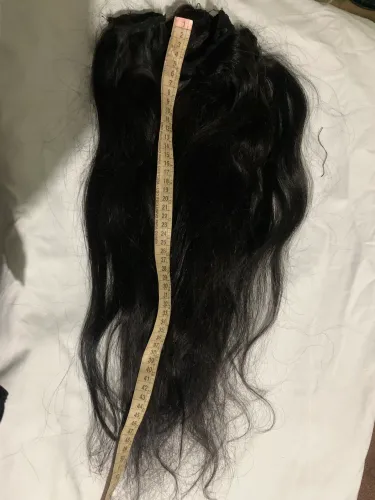 Cabelo humano ondulado