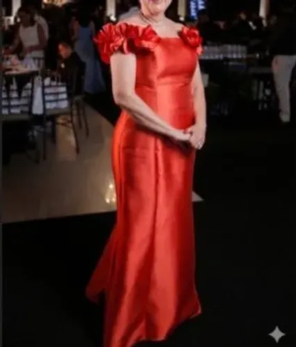 Vestido de festa usado uma vez. Veste muito bem.