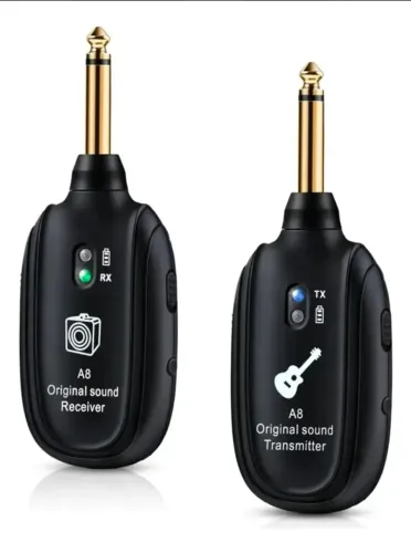Transmissor sem fio para instrumentos musicais