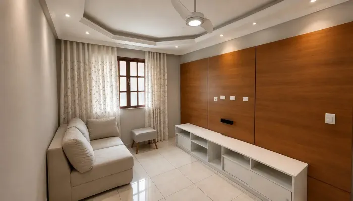 Casa Mobiliada em Condomínio Fechado | 3 Quartos | Piscina | Próxima à Estação de Juscelin