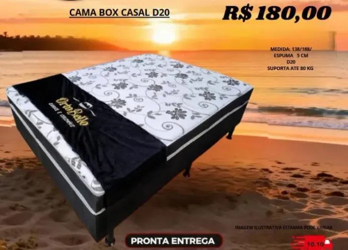 Cama Box Casal D20