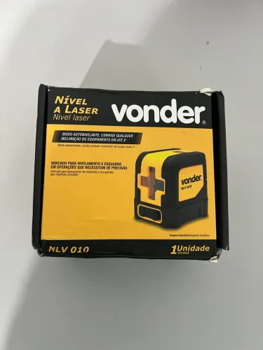 Nível Laser De Linhas Cruz Vonder Nlv 010 Alto Nivelador