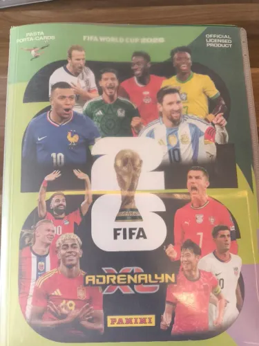 Álbum (fichário) COMPLETO Adrenalyn XL
