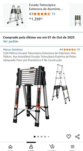 Escada telescopica 