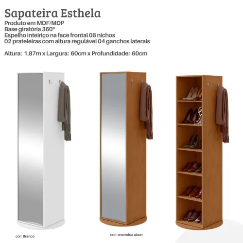 Sapateira Giratória esthela