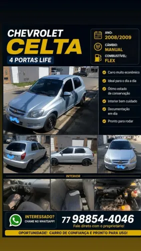 Chevrolet Celta Life/ LS 1.0 MPFI 8V Flexpower 5P 2009