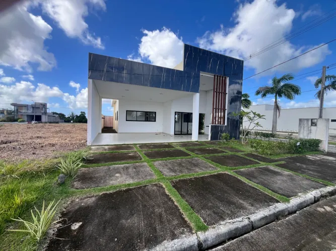 Casa de Esquina com Suíte e Área Gourmet | Condomínio Reserva da Lagoa | Pilar