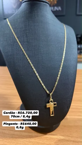 CORDÃO DE OURO 750 18k !!