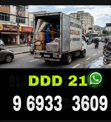 Frete e Mudanças Local e Interestadual 24 Horas Disponível