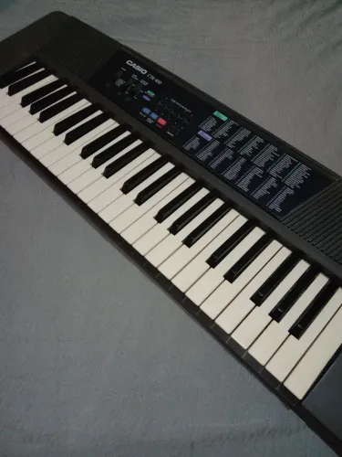 Teclado Musical Casio CTK-100 + Fonte de Alimentação - Funcionando 100%