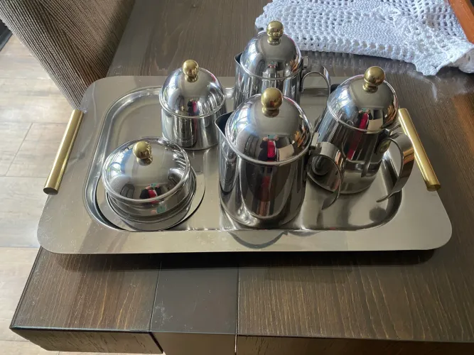 Conjunto para chá e café - inox