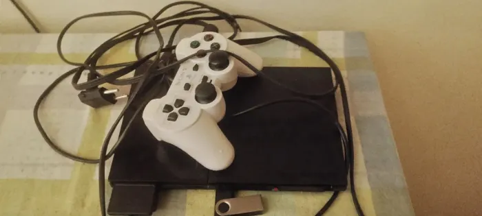 Playstation 2 funcionando tudo completo