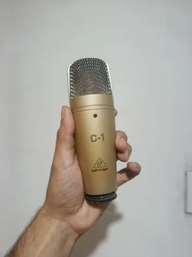 Microfone Condensador Behringer C-1 Profissional + Case
