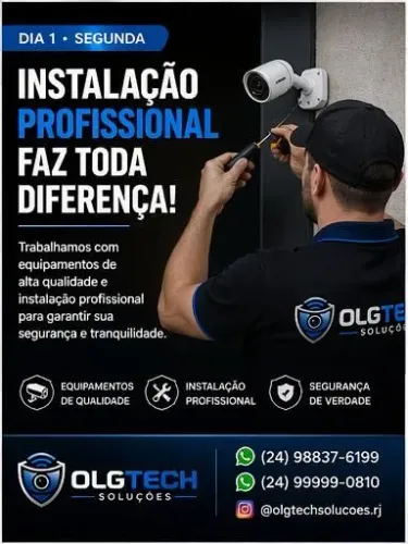 Instalação e Manutenção de CFTV e TI