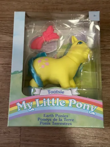 My little Pony Tootsie relançamento Hasbro anos 2020 Na caixa Meu querido Pônei