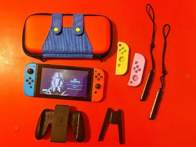 VEM AQUI! Nintendo Switch 1 V2 + Acessórios - Completo e Funcionando | R$1.550,00