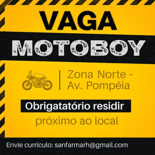 Vaga moto boy