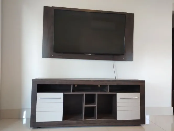 Rack com painel