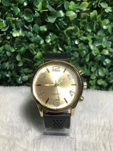 RELÓGIO MASCULINO MINIMALISTA DOURADO