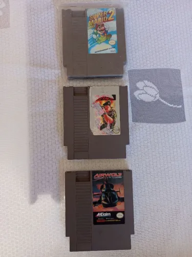 Lote fita original Nintendo 8 bits