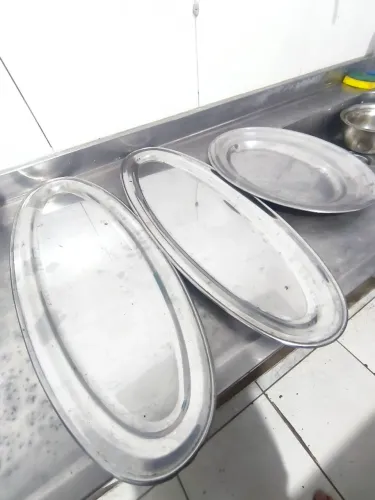 Bandeja de inox