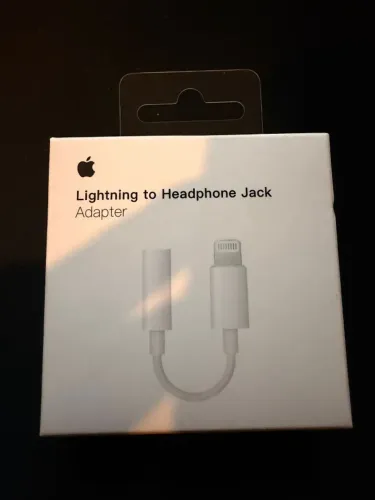 Adaptador Fone/p2 Lightning Apple Original