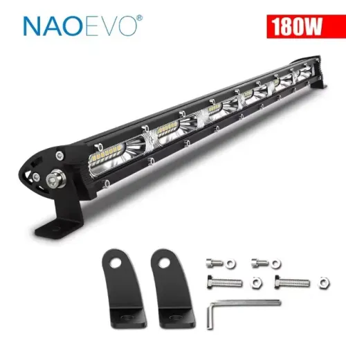 Farol Barra de Led 6d NaoEvo 180w - 33,3 cm