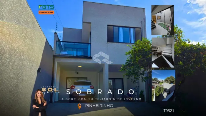 Casa com 4 Quartos/suíte à Venda no Pinheirinho | Móveis planejados