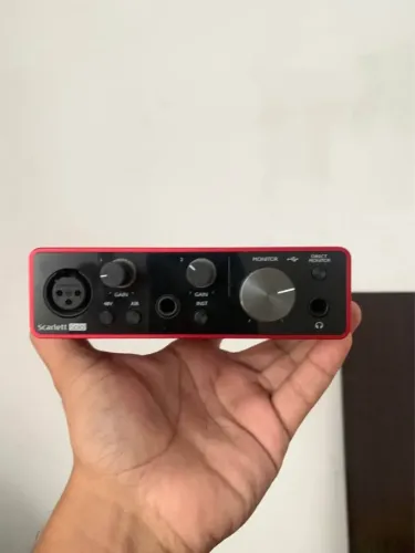 focusrite scarllet 3gen solo 