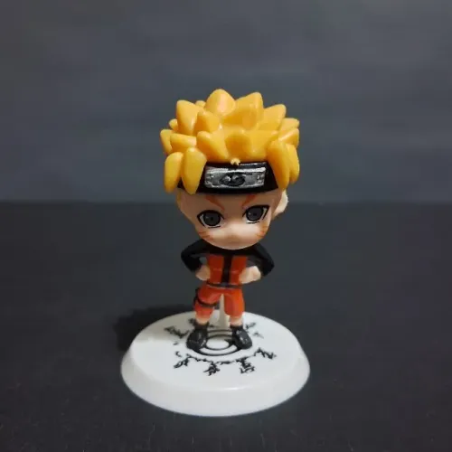 Boneco do Naruto Shippuden 7cm Com Base PVC Colecionável