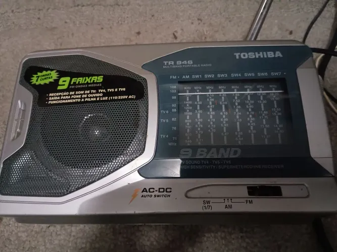Raridade rádio antigo da TOSHIBA!!!!