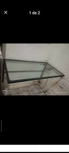 Mesa de vidro Suspensa vidro 10mm