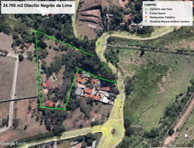 24.700 m2 na Otacílio Negrão de Lima - Pampulha