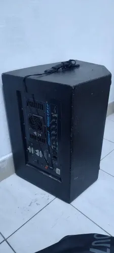 Mesa de som sound Voice 8 canais + caixa ativada oneal 15"