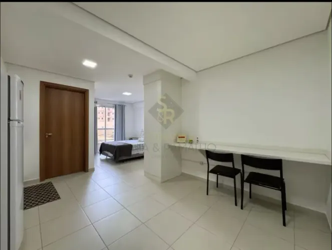 Kitnet para alugar com 39,00m² de área útil e mobiliada no Condomínio Edifício Monte Santo