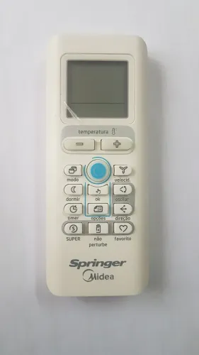 Controle Remoto Ar Condicionado Springer Midea