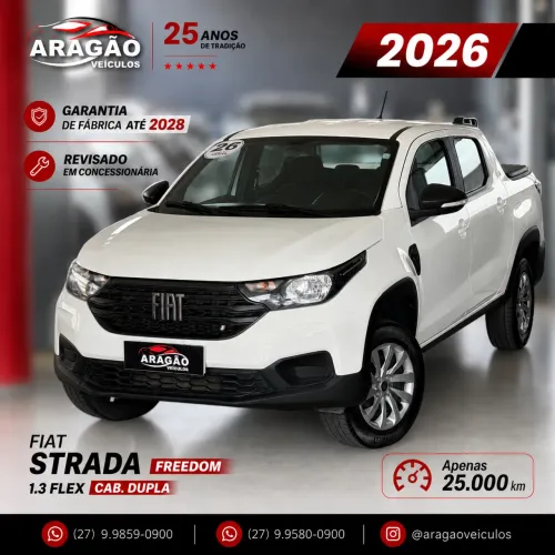 Fiat Strada Freedom 1.3 Flex 8V CD 2026
