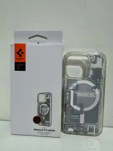 Capa Spigen Zero One White iPhone 15 Pro