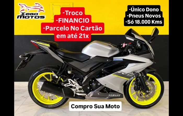 Yamaha R 15 ABS 2024, Único Dono, cg start fan titan crosser 125 150 300 cb fazer xre