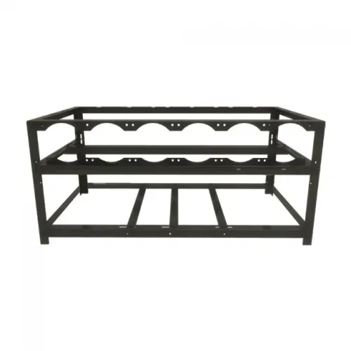 Frame Rig (estrutura) para 8 GPUs Metalictech