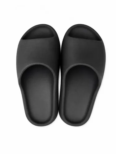 Chinelo Slide Nuvem Preto Unissex - Muito Confortável | Novo