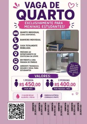 Vaga de quarto