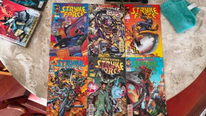 HQs Codinome: Stryke Force (1, 2, 3, 4, 5 e 7)